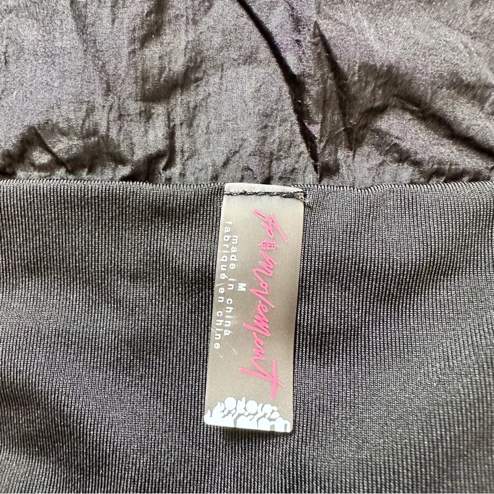 Free People Movement The Way Home High Waisted Lined Athletic Shorts in Black M - Picture 7 of 11